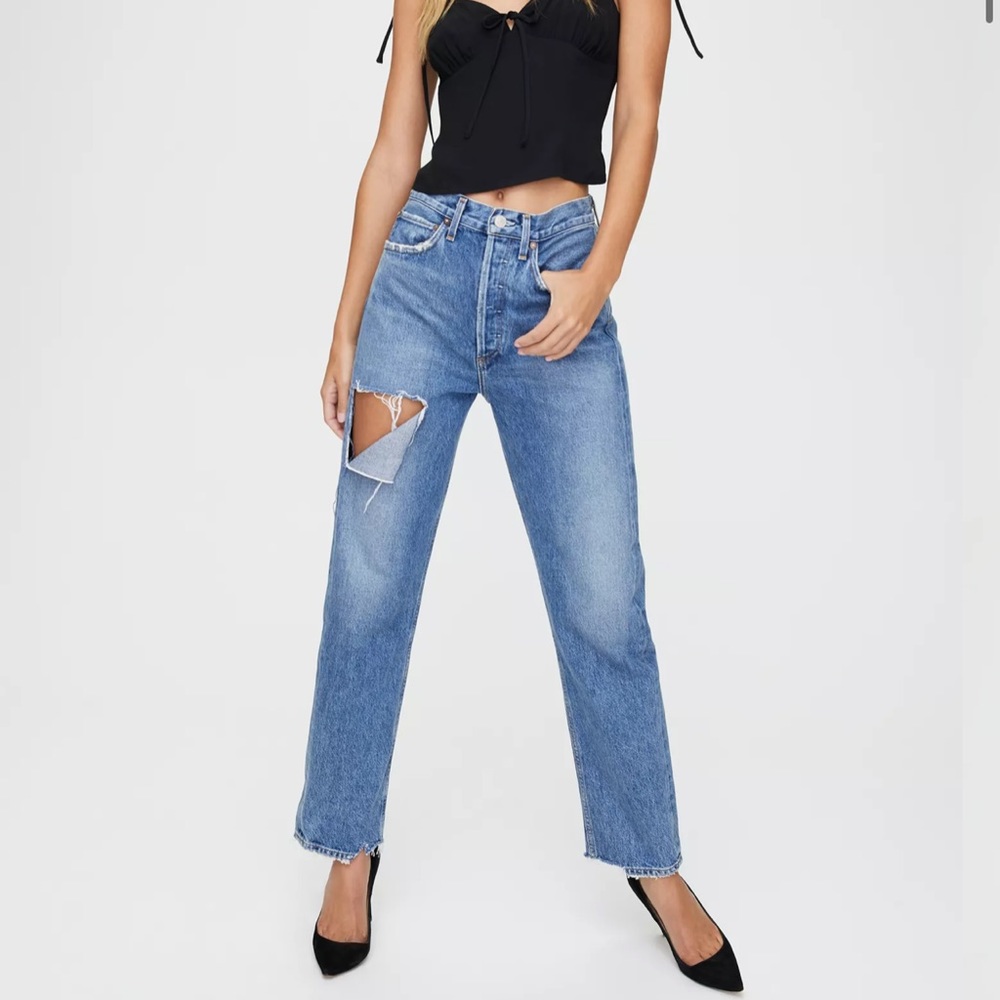 Agolde 90’s jean in portal
